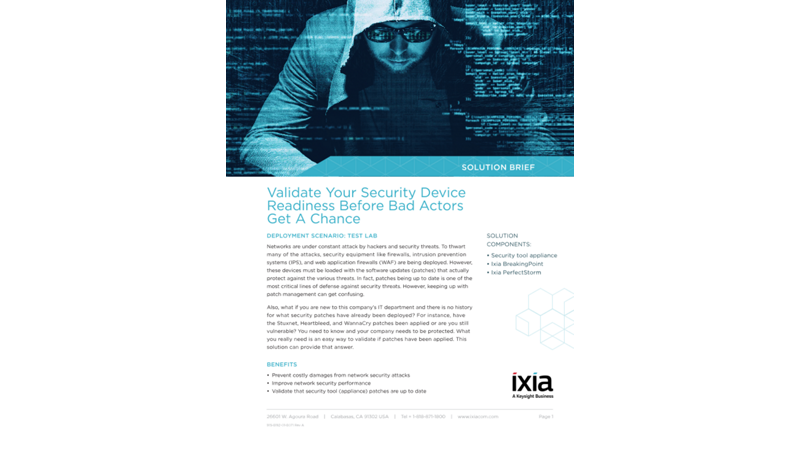 Validate Your Security Device Readiness Before Bad Actors Get A Chance